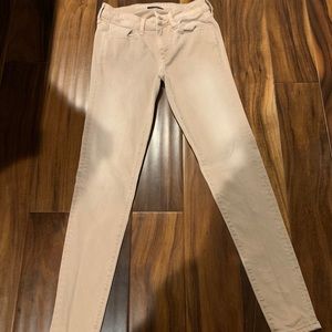 American Eagle soft pink jeans